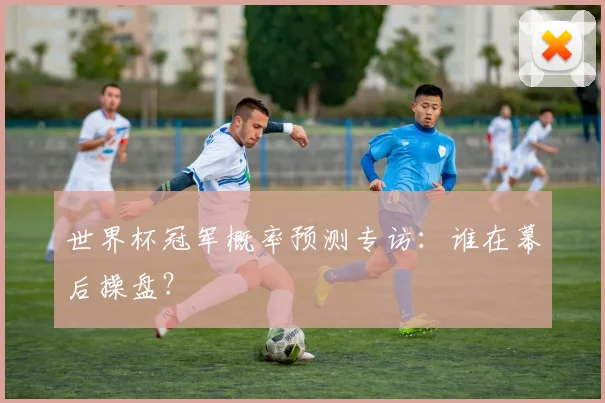 世界杯冠军概率预测专访:谁在幕后操盘?