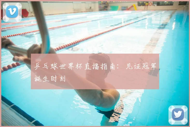 乒乓球世界杯直播指南：见证冠军诞生时刻